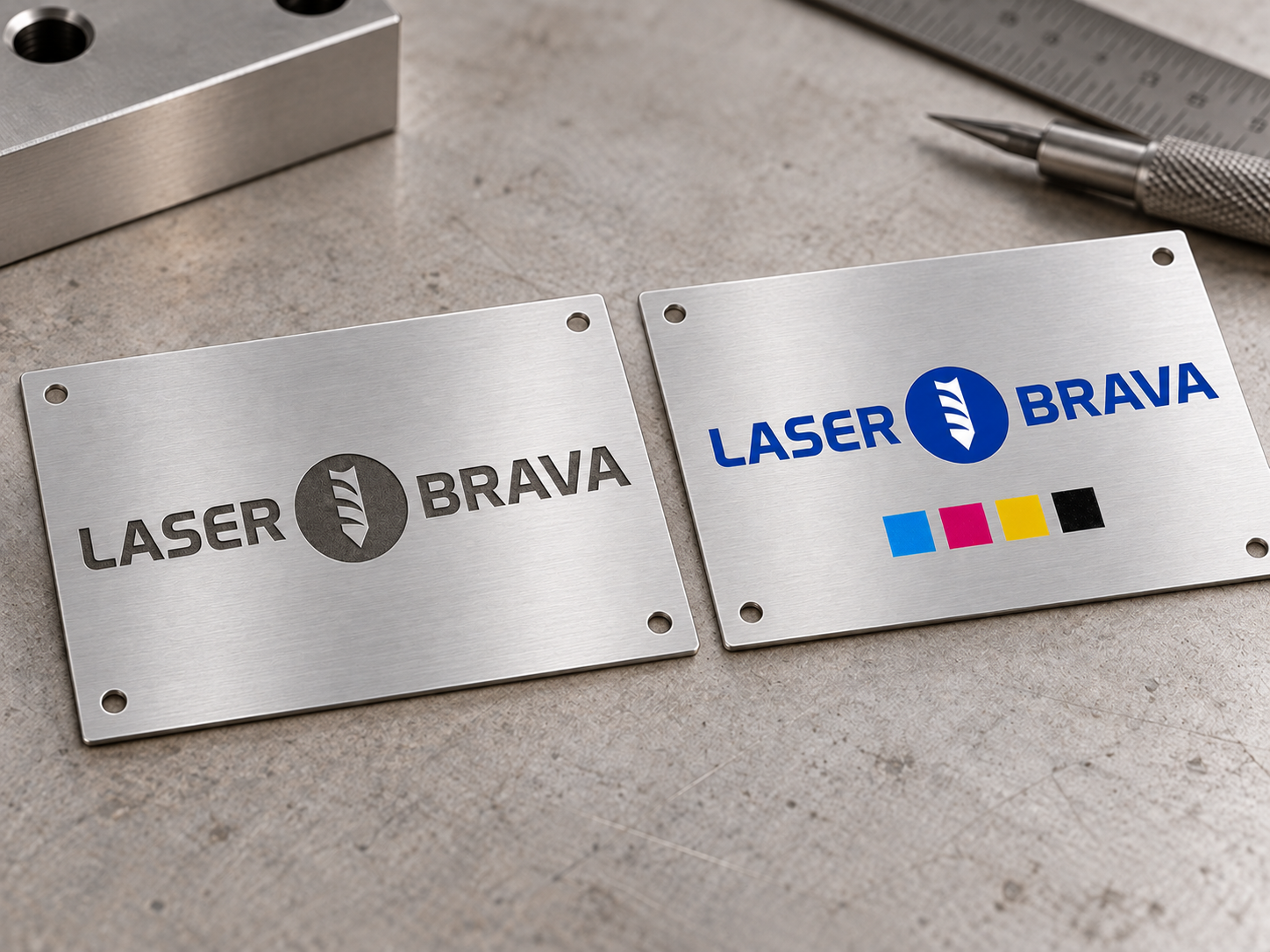 Simulació Laser Brava: Metall
